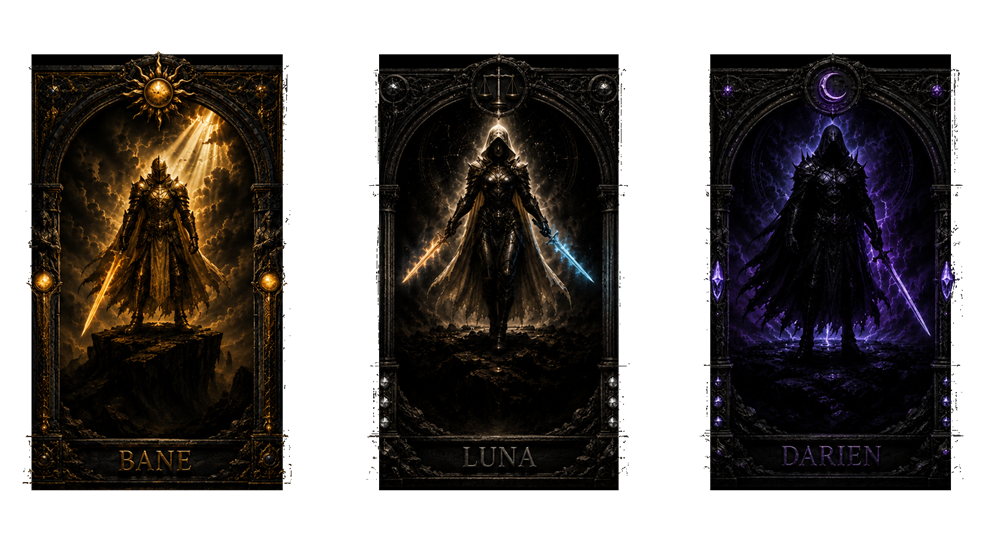 Bane, Luna, Darien